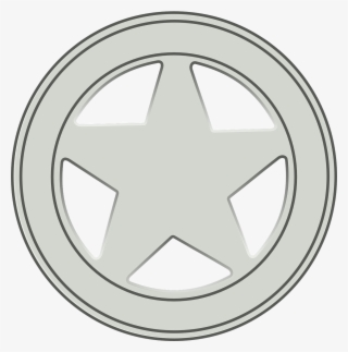 Sheriff Badge Police - Transparent Sheriff's Badge Png