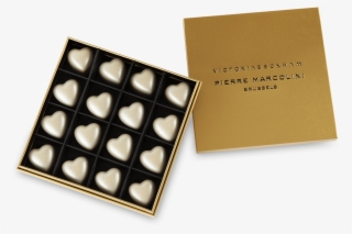 Box Of 16 Victoria Beckham Hearts, Christmas Edition - Victoria Beckham Pierre Marcolini