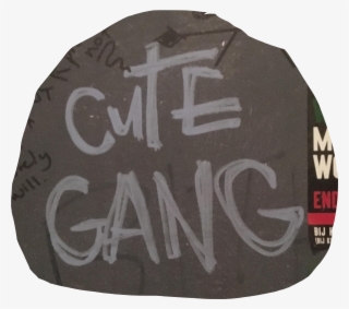 Cute Gang, Written On A Toilet Door In 0t301, Amsterdam
