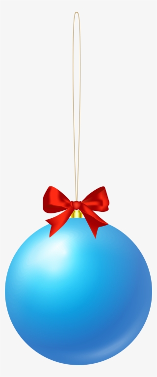Christmas Ball Blue Png Clip Art - Christmas Decoration