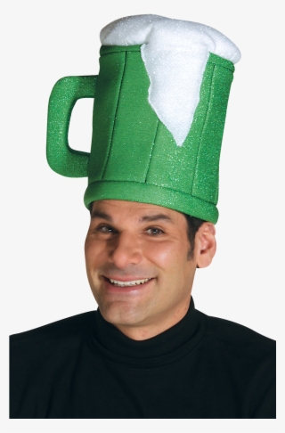 Green Beer Mug Hat - Green Beer