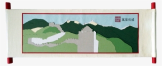 Description In Caption Great Wall Tower Near Jianshangling - Grass