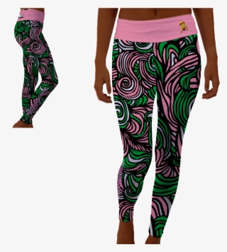 Leggings Alpha Phi Alpha Sorority - Zeta Phi Beta Works Out