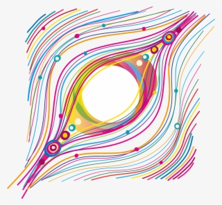 Point Line Graphic Design And Dots Transprent - Illustration