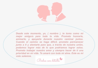 A Continuación Os Dejo Con Una Emotiva Escena De Una - Bride And Groom Silhouette Clip