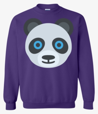 Panda Face Emoji Sweatshirt - Shirt