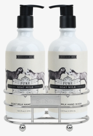 Pure Goat Milk Hand Care Duo Caddy Set, Bk-beekman - Beekman 1802 Pure Goat Milk Hand Wash