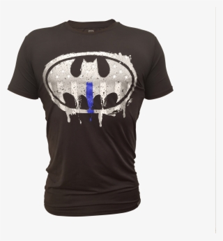 Dark Knight Batman Blue Line - Everlast T Shirt Nz