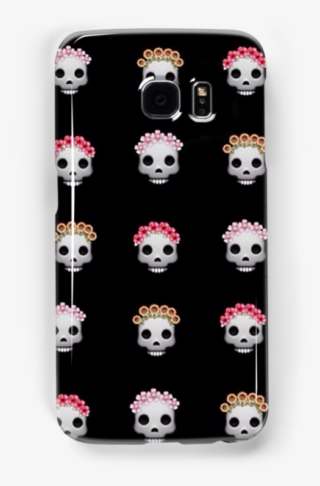 Flower Crown Skull Emoji By Emmawa - Iphone