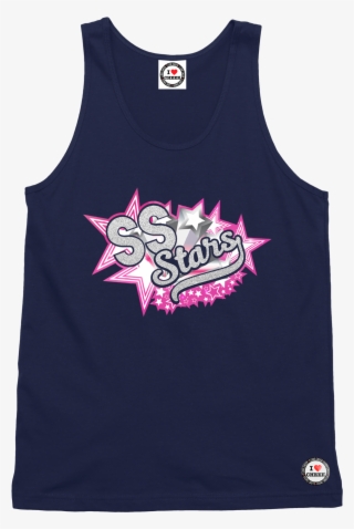 Home / Teams / Ss Stars / Navy Blue Ss Stars I Love - Active Tank