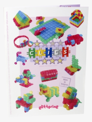 Cp006 Glitter Building Plans Level 1 & 4 Stars - Craft