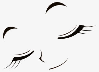 Free Png Download Closed Eyes Png Images Background - Closed Anime Eyes Png
