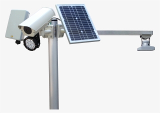 Flood Early Warning System - Cctv Camera With Solar Panel