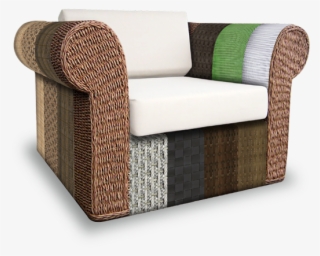 Virofiber - Transparent Tropical Rattan Chair Png