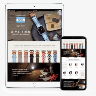 Toms Applewatch Mockup - Tablet Computer