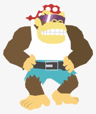 Mario Kart Wii Ist Ein Rennspiel Der Mario Kartreihe - Funky Kong Png
