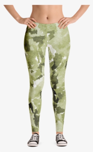 Wild Watercolor Leggings - Scottish Lion Rampant