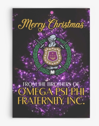 Omega Psi Phi Christmas Card