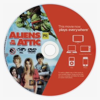 Aliens In The Attic Dvd Disc Image - Aliens In The Attic Dvd Disc