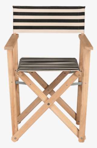 Black Director Chair Lido - Folding Chair