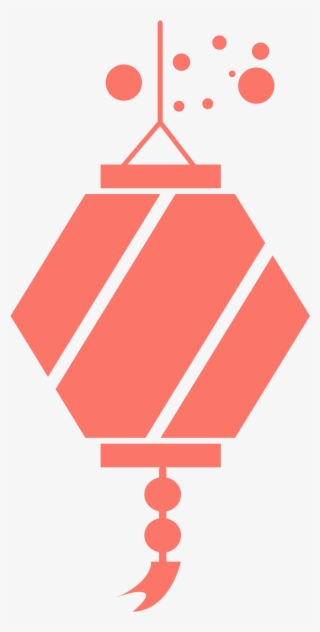 New Year Lantern Festive Window Grille Png And Vector - Illustration