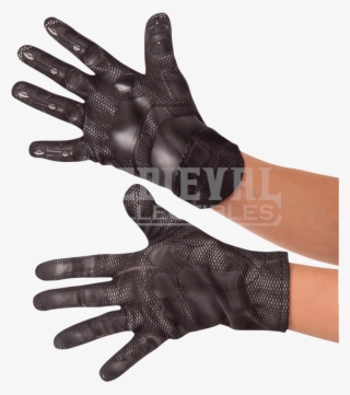 Kids Civil War Black Panther Gloves - Boy Black Panther Costume