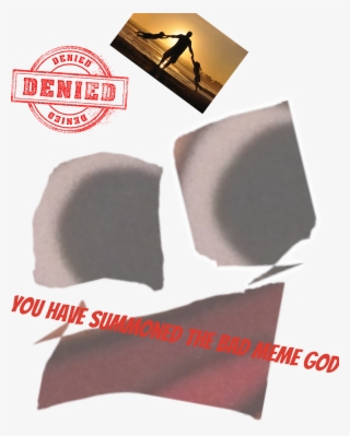 The Bad Meme God Original - Paper