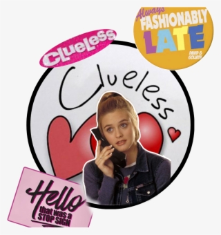 Clueless Sticker - Girl - 1024x1024 PNG Download - PNGkit