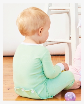 Ellieo Soft & Sweet Faux Drop Seat Boys / Girls Green - Sitting