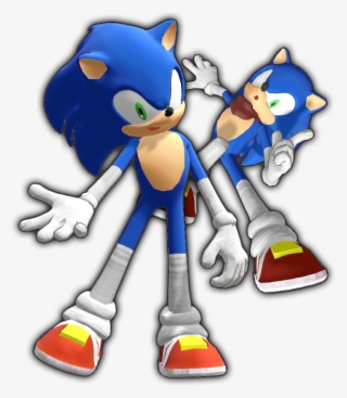 Sonic Boom Model Comment The Link To Your Rig And - Sonic Boom Sonic Mmd