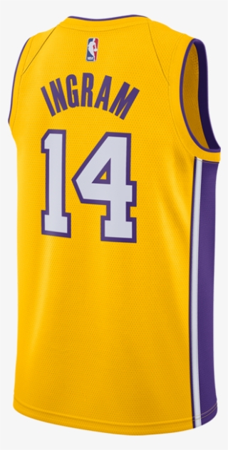Los Angeles Lakers Brandon Ingram 2017-18 Icon Swingman - Nike Brandon Ingram Jersey