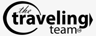 The Traveling Team The Traveling Team Logo - Black-and-white
