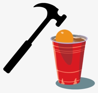 Get Hammered Sports - Transparent Solo Cup Clipart