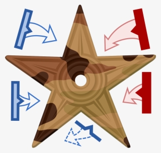 Military Star Card