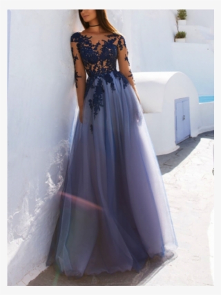 Hot Sale Delightful Dress - Long Sleeve Prom Dresses 2019