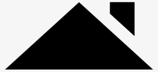 Its An Icon That Looks Just Like The Roof Of A House - Triangle