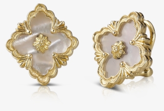 Opera Color Button Earrings - Earring