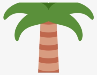 Palm Tree Clipart Emoji - Illustration