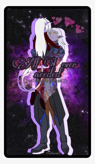 I Drew A New Cover For My Wattpad Story And Was Messing - Lotor X Reader