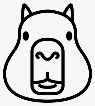 Png File Svg - Capybara Vector