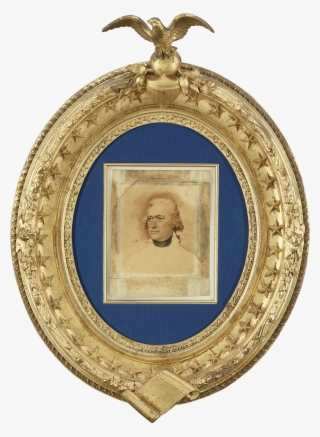 Miniature Portrait Of Alexander Hamilton - Locket