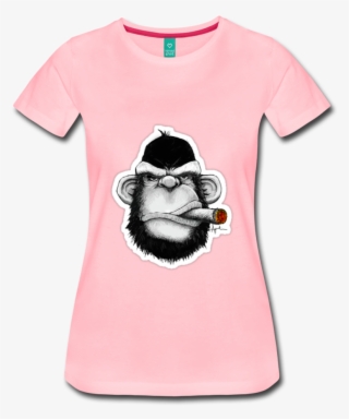 Cigar Chimp T-shirt - No White Boys Shirt