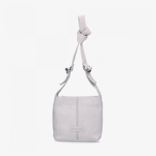 Shoulderbag Waxed Grain Leather Off White - Shoulder Bag