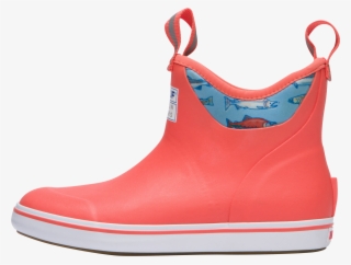 Fish Friends 6" Deck Boot - Leather