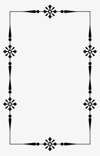Decorative Floral Frame - Motif