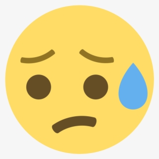 Emoji Face Clipart Sad - Sad Emoj Png