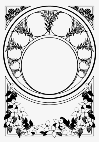 Frame, Picture Frame, Decorative, Ornament, Floral - Portable Network Graphics