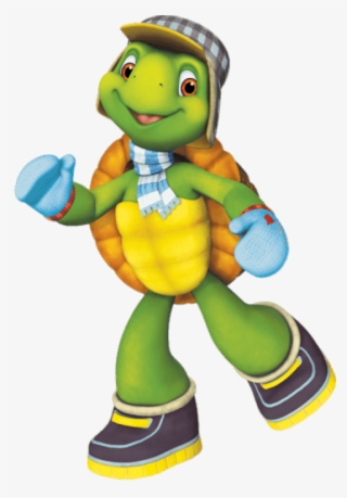 Free Png Download Franklin In Winter Clothes Clipart - Franklin Turtle With Shoes
