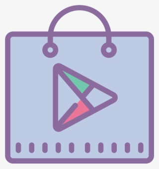 The Icon Consists Of A Rectagle With A Right-pointing - Triangle