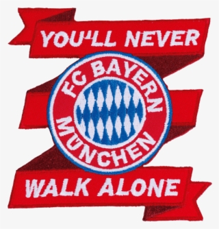 Sew-on Patch Youll Never Walk Alone - Bayern Munich